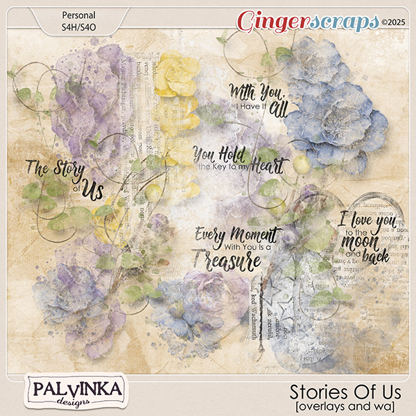 Stories Of Us Overlays and WA by Palvinka Designs