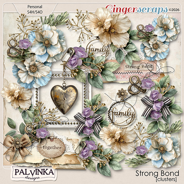 Strong Bond Clusters by Palvinka Designs
