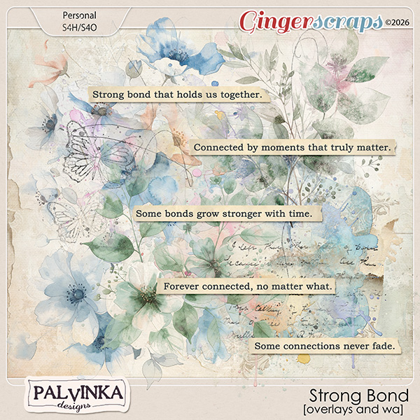 Strong Bond Overlays and WA by Palvinka Designs
