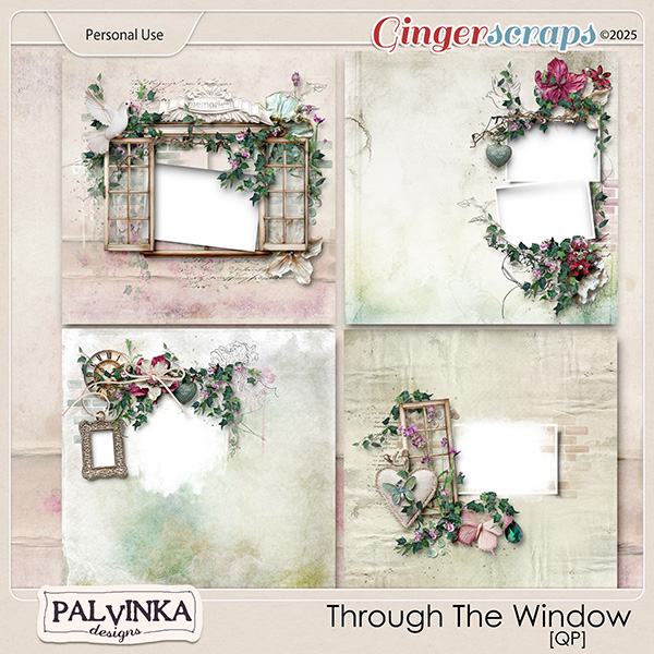 Through The Window QP by Palvinka Designs