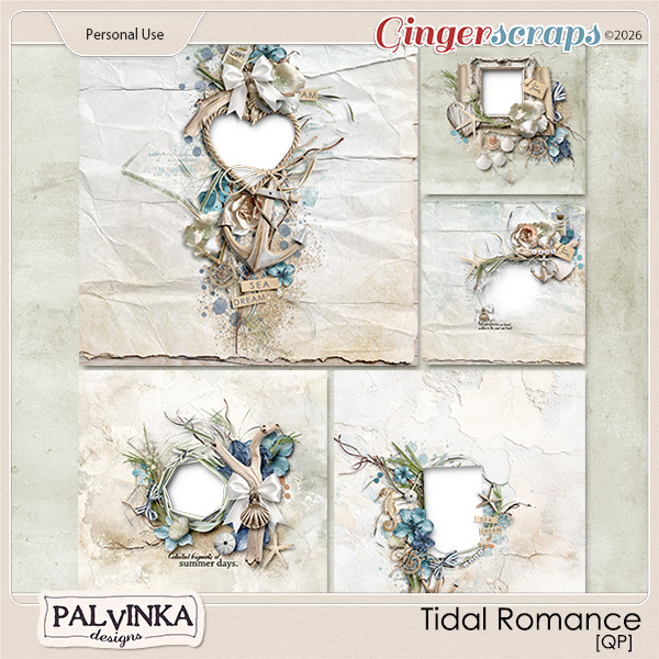 Tidal Romance QP by Palvinka Designs