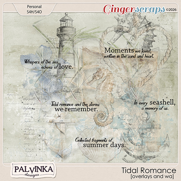Tidal Romance Overlays and WA by Palvinka Designs