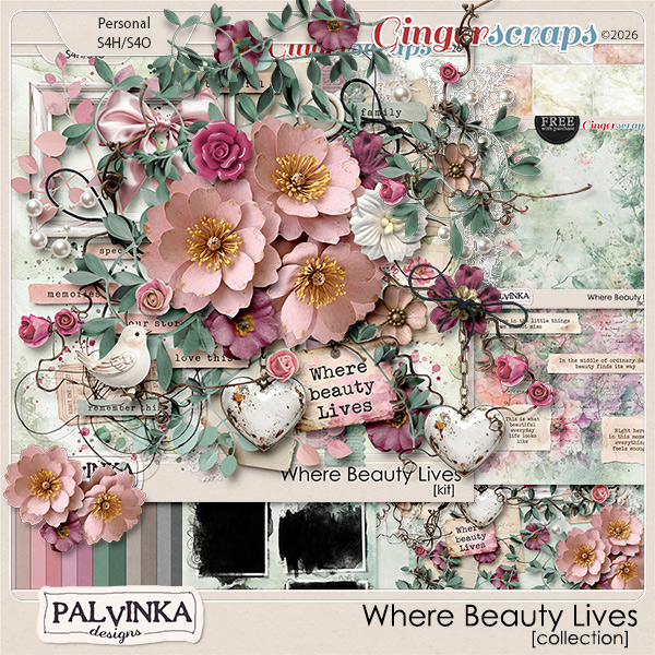Where Beauty Lives Collection  by Palvinka Designs