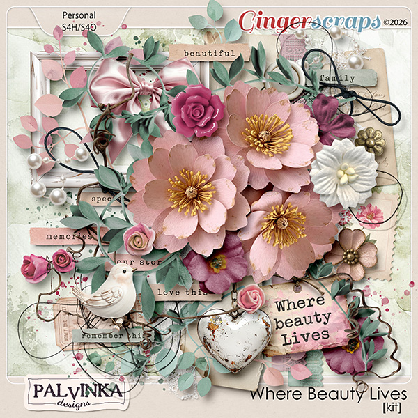 Where Beauty Lives Kit by Palvinka Designs