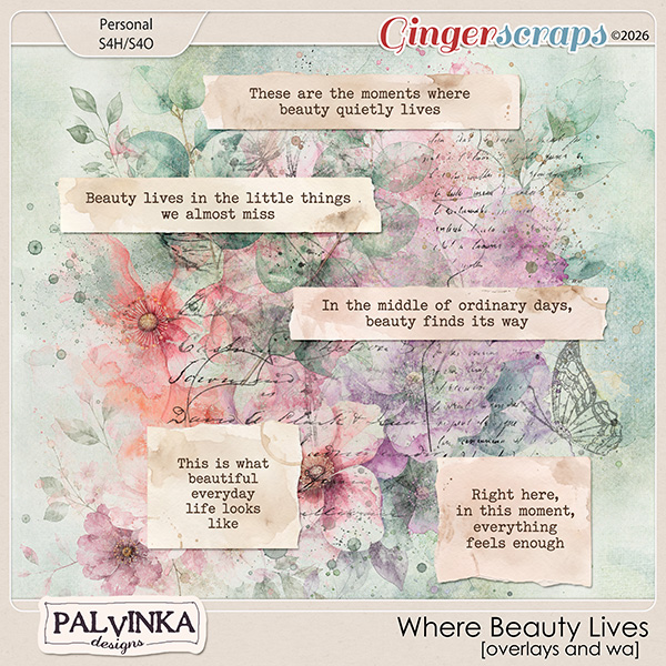 Where Beauty Lives Overlays by Palvinka Designs
