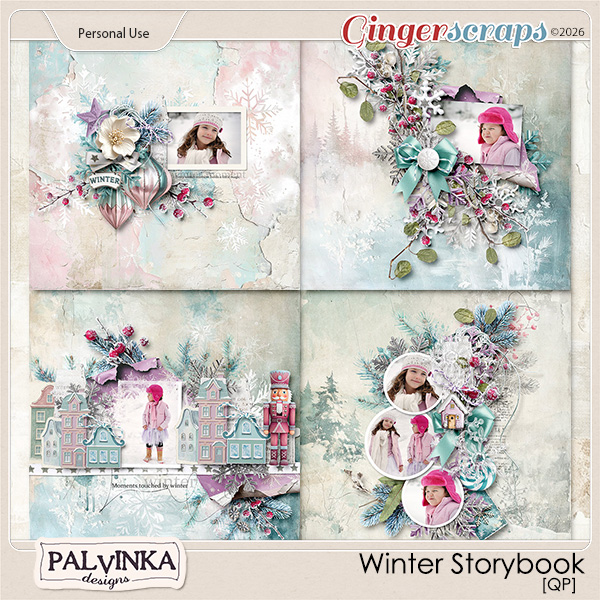 Winter Storybook QP by Palvinka Designs
