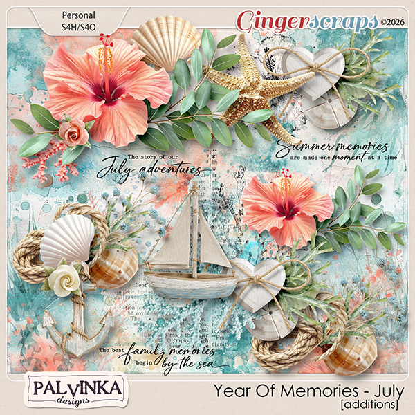 Year Of Memories - July Additions by Palvinka Designs