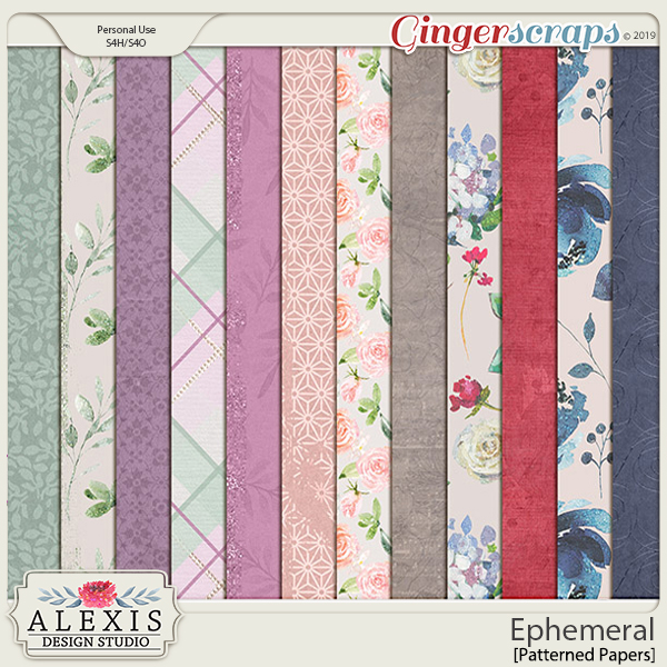 Ephemeral - Patterned Papers