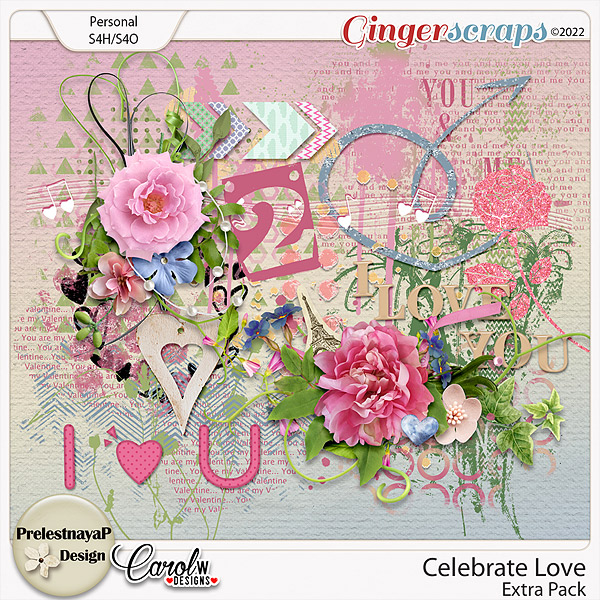 Celebrate Love Extra pack by PrelestnayaP Design and CarolW Designs