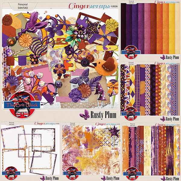 Rusty Plum Bundle By The Brit Chick