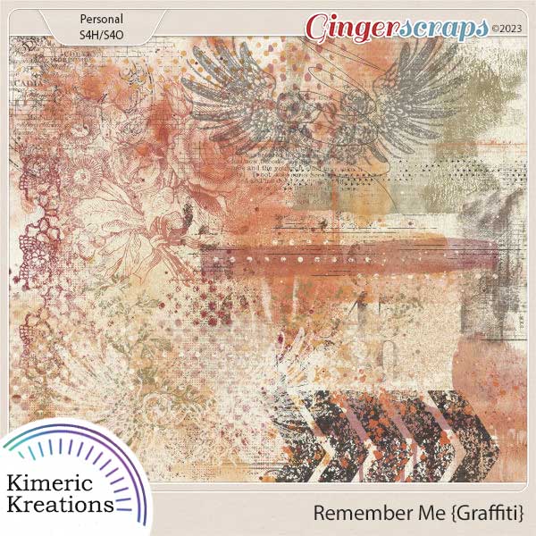 Remember Me Graffiti by Kimeric Kreations   