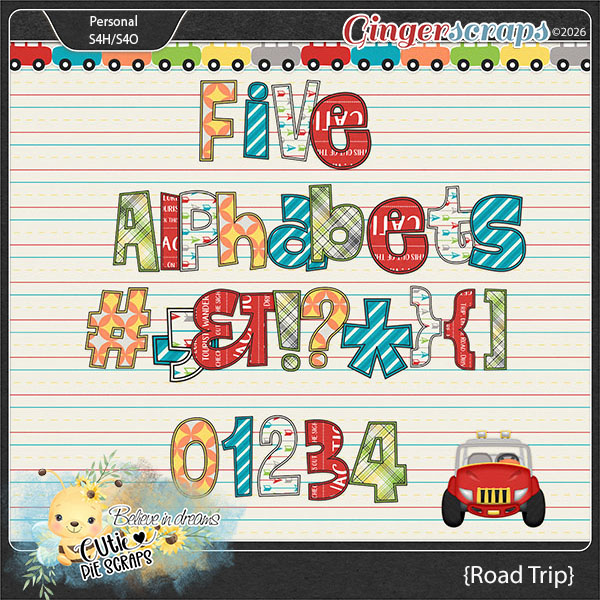 Road Trip Alphabets