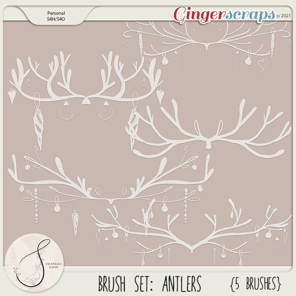 Brush Set: Antlers 1