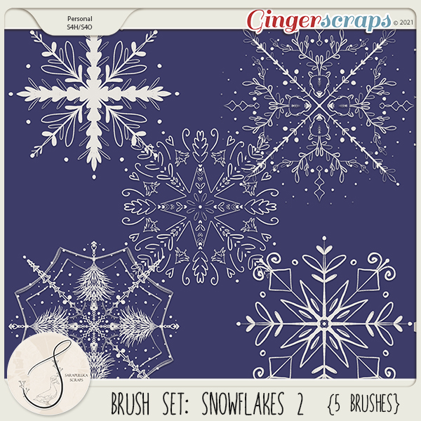 Brush Set: Snowflakes 2