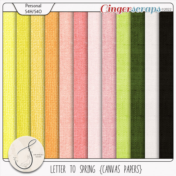 Letter To Spring Canvas Papers