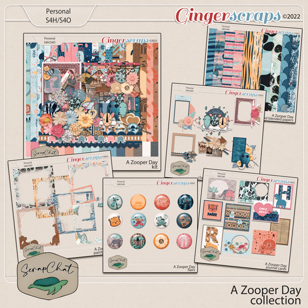 A Zooper Day Collection by ScrapChat Designs