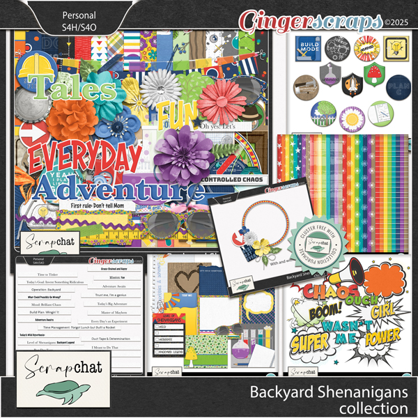 Backyard Shenanigans Collection by ScrapChat Designs