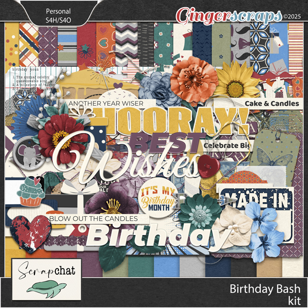 Birthday Bash Kit by ScrapChat Designs