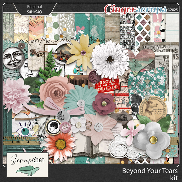 Beyond Your Tears Kit by ScrapChat Designs