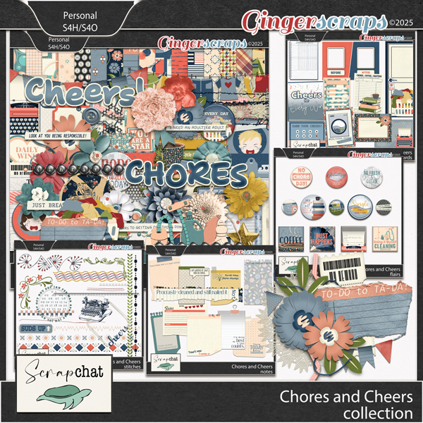 Chores and Cheers Collection by ScrapChat Designs