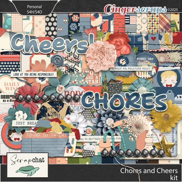 Chores and Cheers Kit by ScrapChat Designs