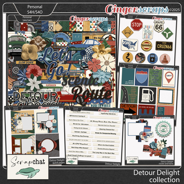 Detour Delight Collection by ScrapChat Designs