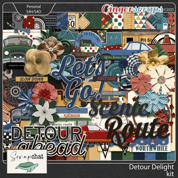 Detour Delight Kit by ScrapChat Designs