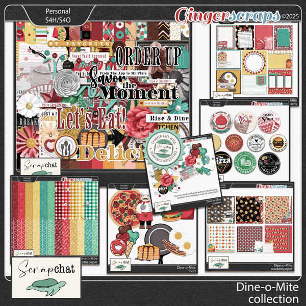 Dine-o-Mite Collection by ScrapChat Designs