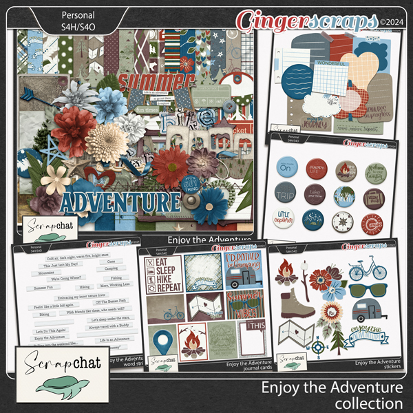 Enjoy the Adventure Collection by ScrapChat Designs