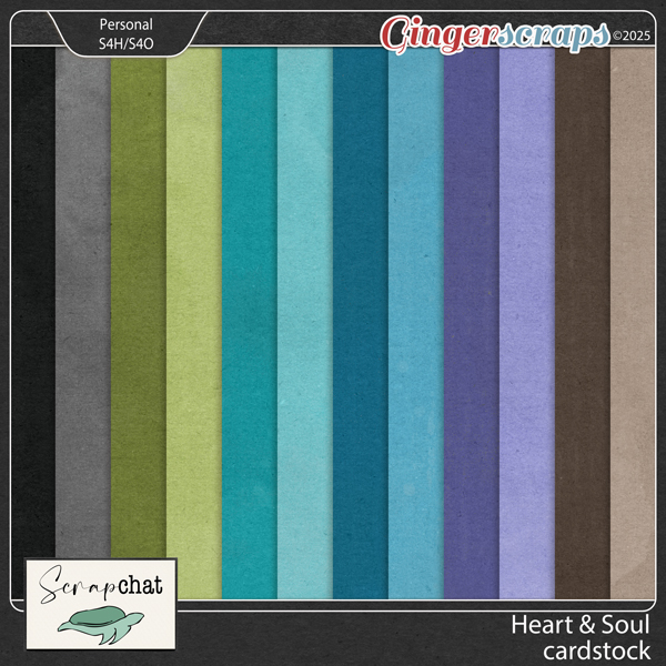Heart and Soul Cardstock by ScrapChat Designs