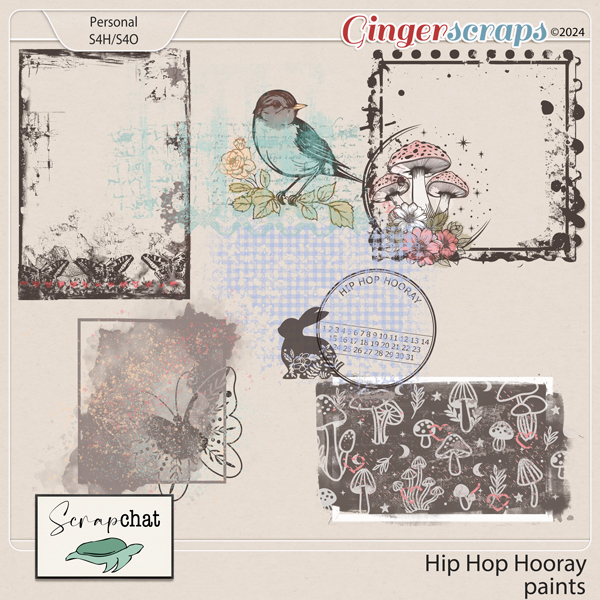 Hip Hop Hooray Paints by ScrapChat Designs