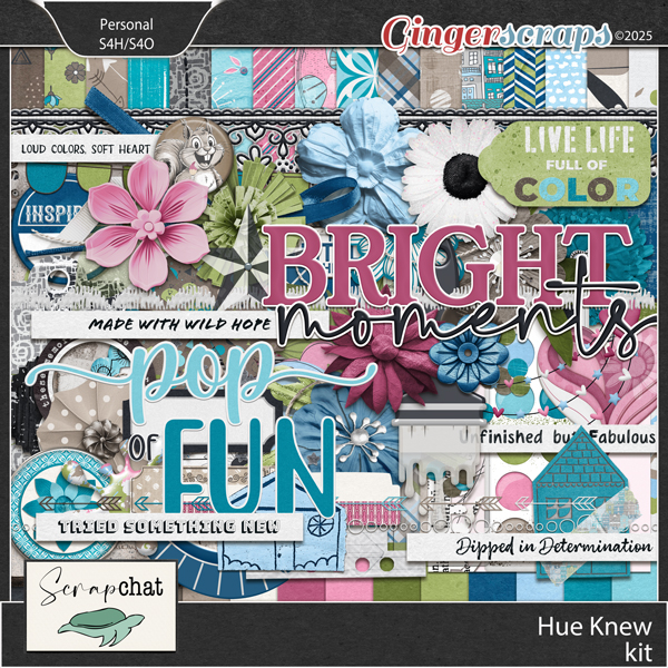Hue Knew Kit by ScrapChat Designs