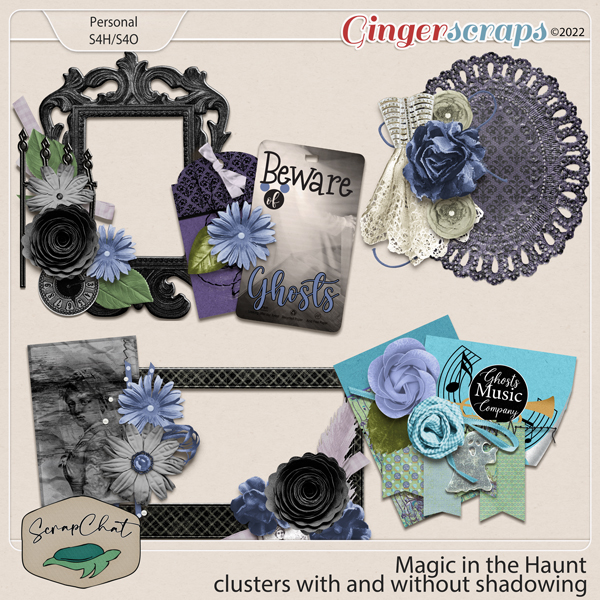 Magic in the Haunt Clusters by ScrapChat Designs