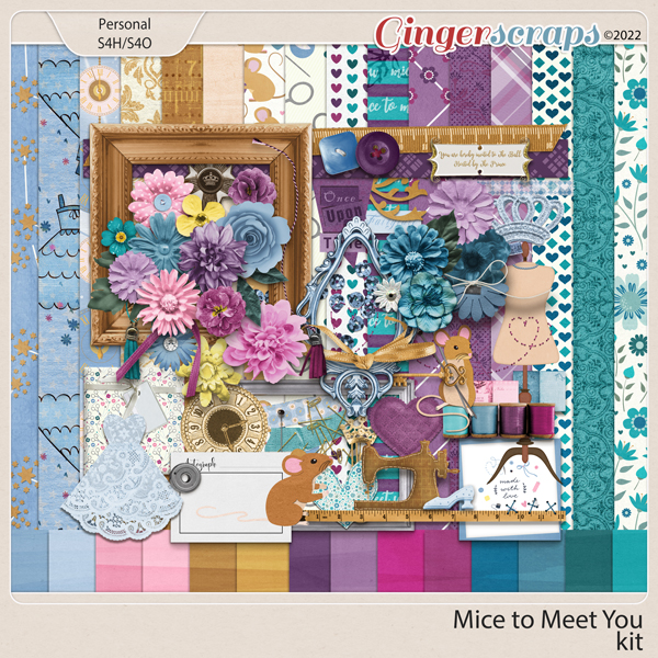 Mice to Meet You Kit by ScrapChat Designs