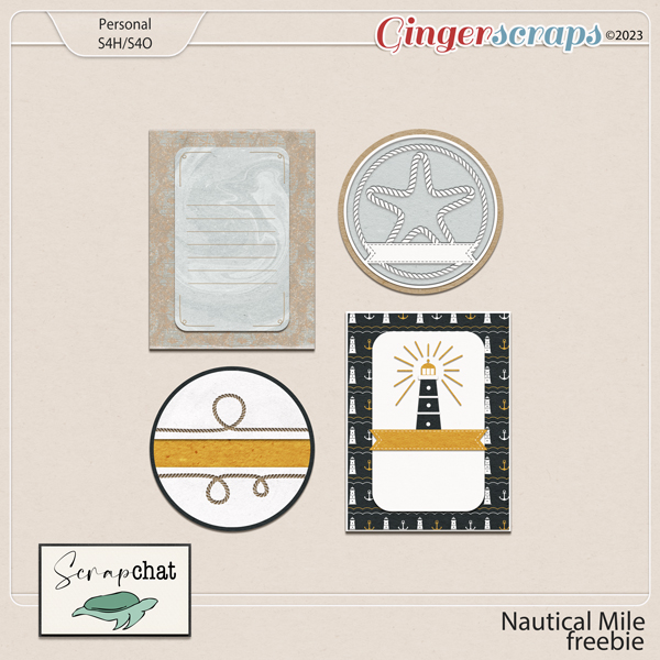 Nautical Mile Freebie 1 by ScrapChat Designs