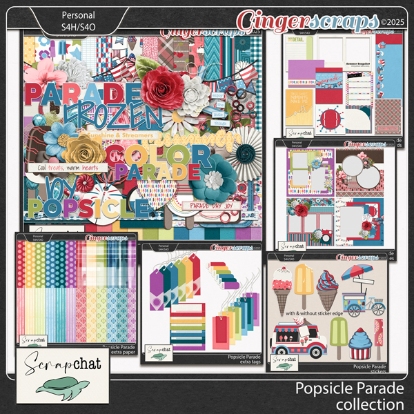 Popsicle Parade Collection by ScrapChat Designs