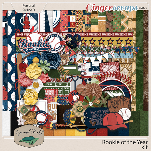 Rookie of the Year kit by ScrapChat Designs