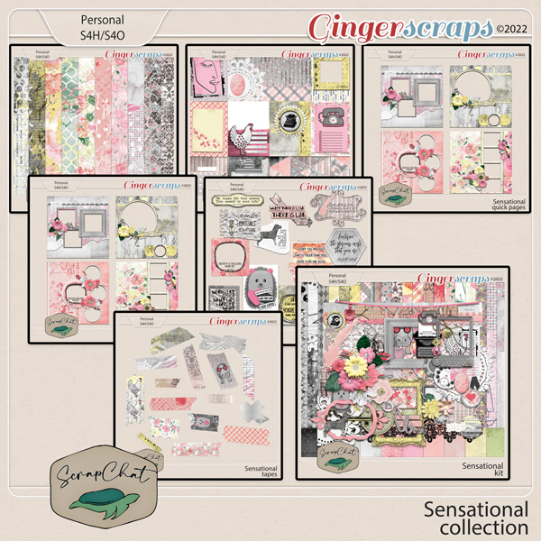 Sensational Collection by ScrapChat Designs