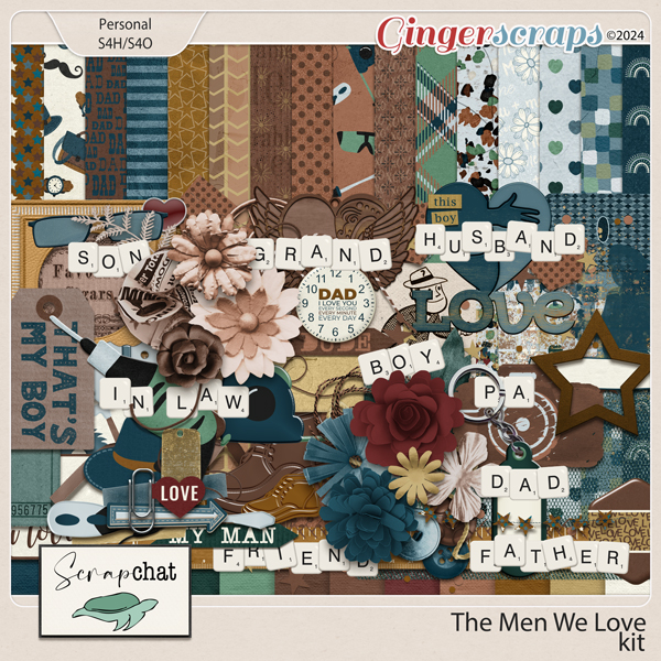 The Men We Love Kit by ScrapChat Designs