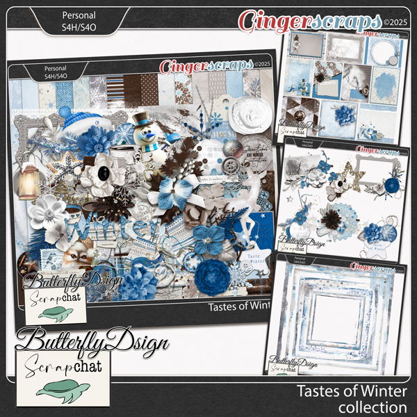 Tastes of. Winter Collection by ScrapChat Designs and Butterfly Dsign