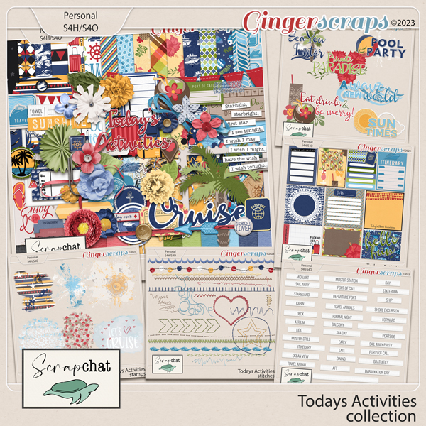 Todays Activities Collection by ScrapChat Designs