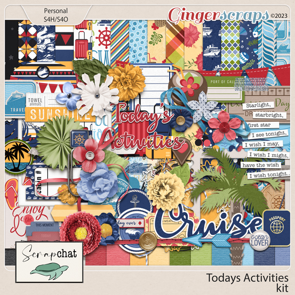 Todays Activities Kit by ScrapChat Designs