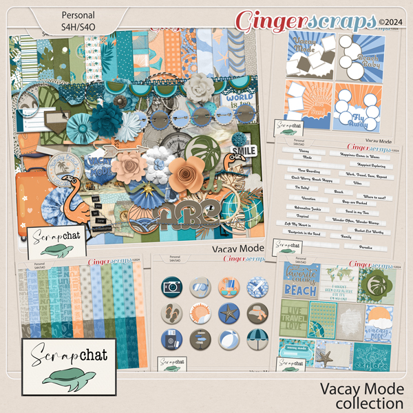 Vacay Mode Collection by ScrapChat Designs