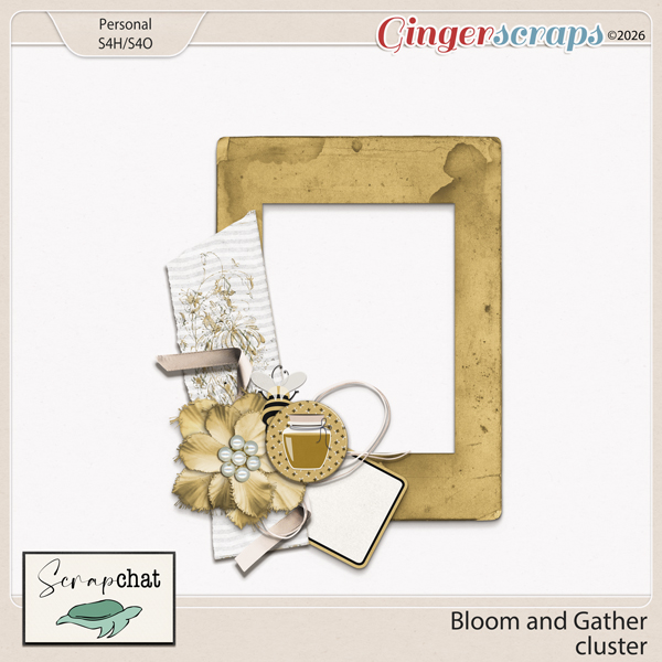 Bloom and Gather Cluster by ScrapChat Designs