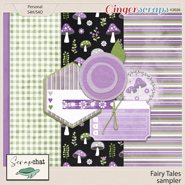 Fairy Tales Sampler by ScrapChat Designs