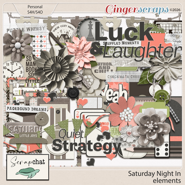 Saturday Night In Elements by ScrapChat Designs