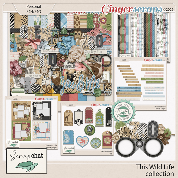 This Wild Life Collection by ScrapChat Designs