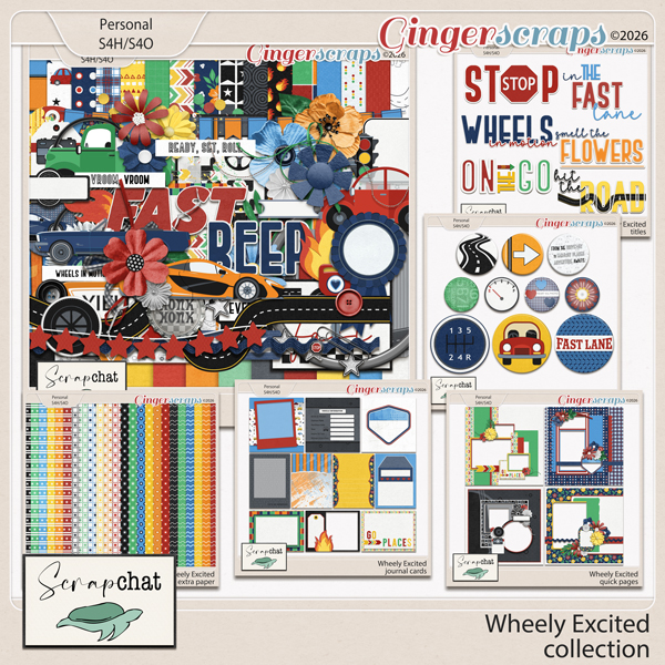Wheely Excited Collection by ScrapChat Designs