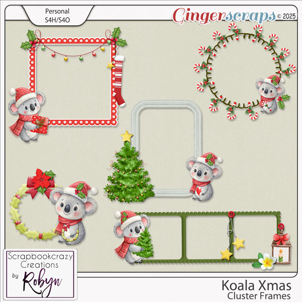 Koala Xmas Clusters by Scrapbookcrazy Creations