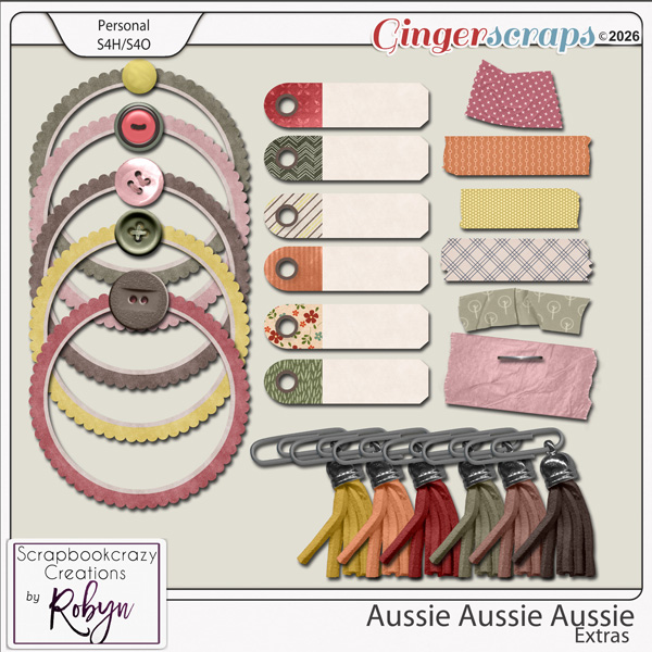 Aussie Aussie Aussie Extras by Scrapbookcrazy Creations